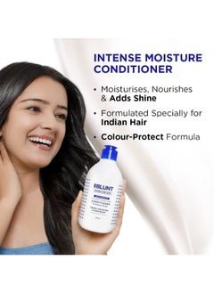BBLUNT BBLUNT Intense Moisture Conditioner with Vitamin E & Jojoba for Dry & Frizzy Hair - 250 g  - Image 4