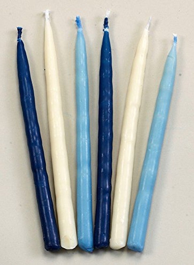 Rite Lite Rite-Lite Judaica Deluxe Blue & White 4.7-Inch Chanukah Candles, Box of 45 - Image 2