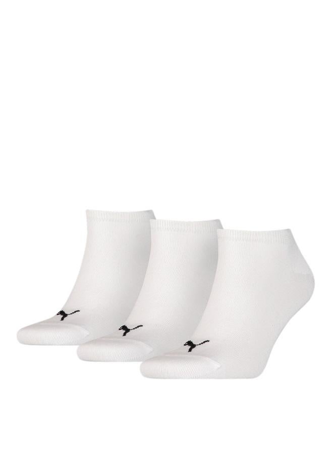 Unisex Plain Sneaker Trainer Socks 3 Pack