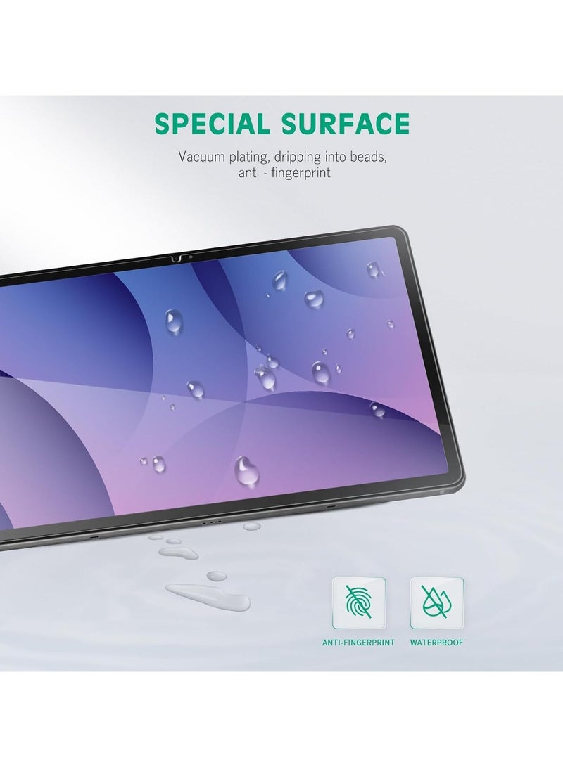 【2 packs】 Galaxy Tab S10 FE Plus/S10 FE+ 13.1-inch 2025 screen protector, tempered glass compatible pen, 9H hardness scratch resistant - Image 4