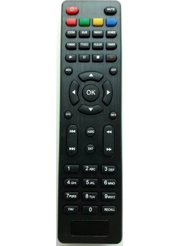 Supermax Prada HD Satellite Remote Control