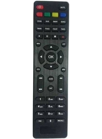 Supermax Prada HD Satellite Remote Control