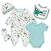 PEDOLLTREE Reborn Baby Doll Clothes Dinosaurs 5 Pcs Set for 1722 Inch Baby Doll Clothes Outfits Accessories Newborn BoyGirl - Image 2