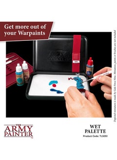 The Army Painter Hydropack Bundle Stay Wet Palette For Acrylic Painting Acrylic Paint Palette 50 Pcs Wet Palette Paper And 2 Wet Pallet Sponges  - Image 4