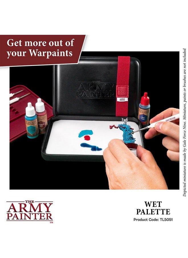 The Army Painter Hydropack Bundle Stay Wet Palette For Acrylic Painting Acrylic Paint Palette 50 Pcs Wet Palette Paper And 2 Wet Pallet Sponges  - Image 4