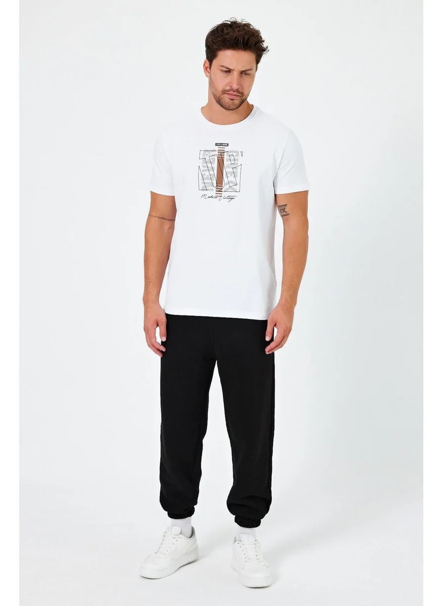 الكسندر جاردي Printed Regular Fit T-Shirt (E24-00213)