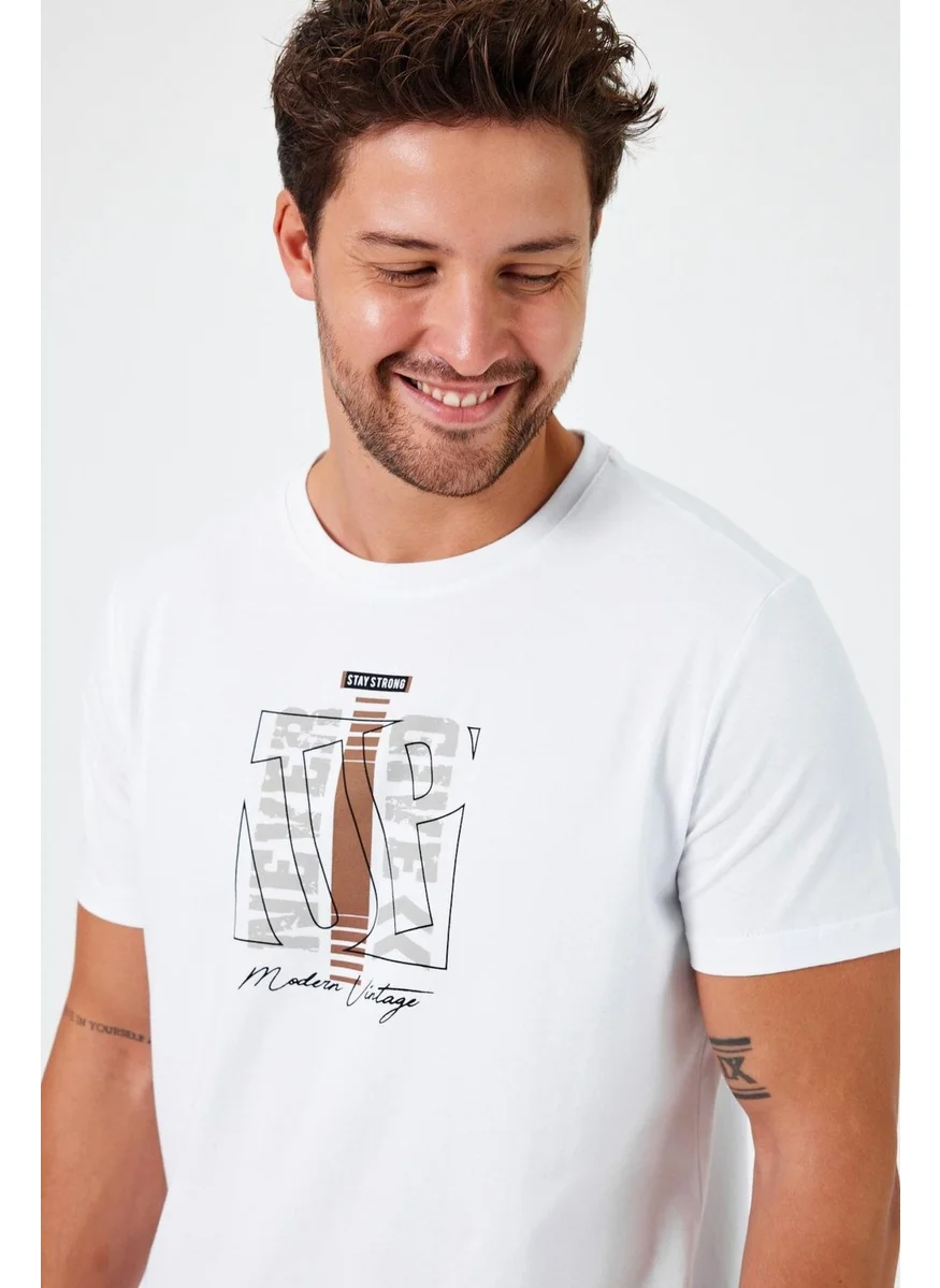Alexander Gardi Printed Regular Fit T-Shirt (E24-00213)