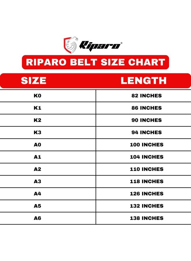 RiparoFit (K3, White) - Brazilian Jiu Jitsu BJJ Pro Belts - Image 2