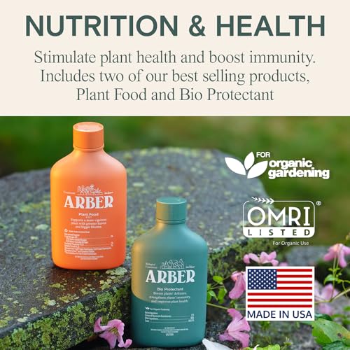 Arber Organic Liquid Plant Food & Fertilizer – Indoor/Outdoor for Houseplants, Vegetables & Flowers, Monstera & Money Tree – OMRI Listed, Pollinator Safe – Easy Weekly Mix (Nutrition & Health Set) - Image 2