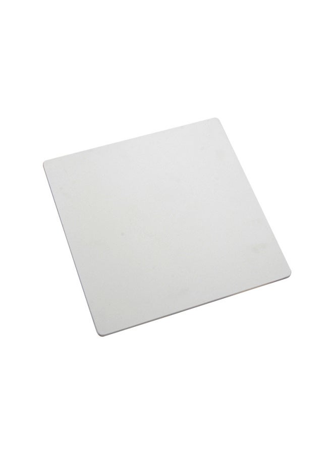 Square Pizza Stone Pizza Stone Roasting Stone Baking Slate High Temperature Cordierite Bread Pizza Tray-Specifications:265*255*8mm - Image 5