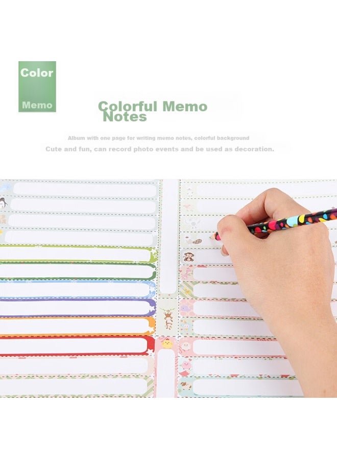 Ncl Zhonglin Pocket Photo Al, 600 Pages, 6 Inches, Children's Insert-style Photo Collection, Baby Commemorative Family Photo Book, Yellow Layered Color, Nhfp-766654 - Image 5