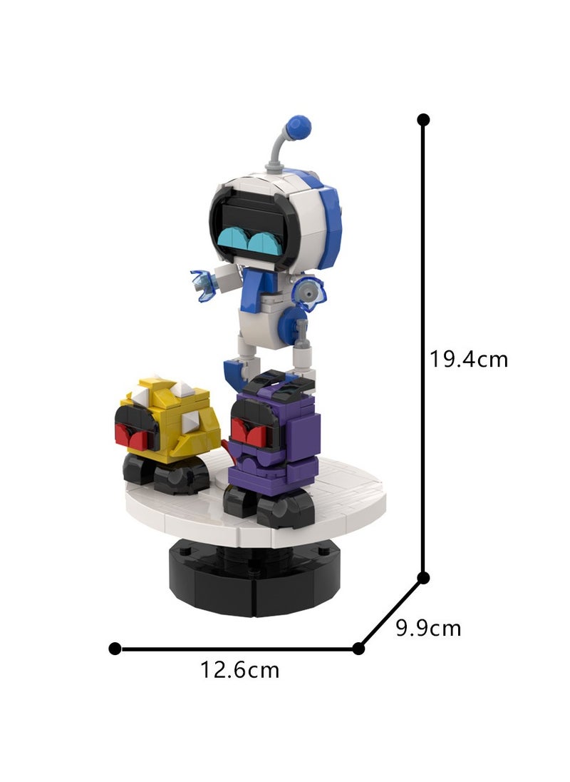 Astro robot Astro Bot-Scene version building block small particles children's educational assembly building block toy  - Image 4
