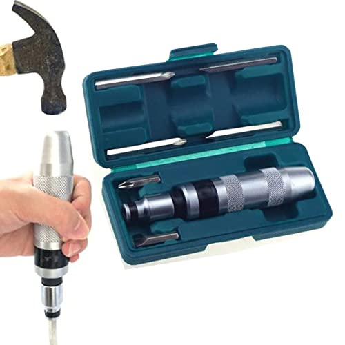 Digital Craft Combo 2 Items with Impact Screwdriver Set MultiPurpose Chrome Vanadium Steel Portable Screw Driver Chisel Bits Professional Tools - Image 5