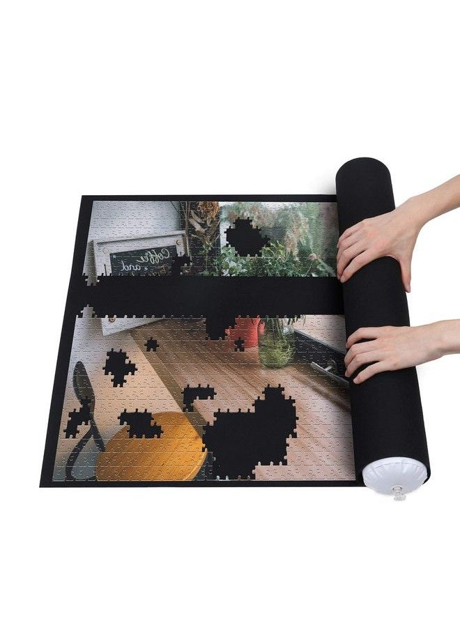 Lavievert - Jigsaw Puzzle Roll Mat Puzzle Storage Puzzle Saver Environmental Friendly Material Store Jigsaw Puzzles Up To 1 500 Pieces - Image 1