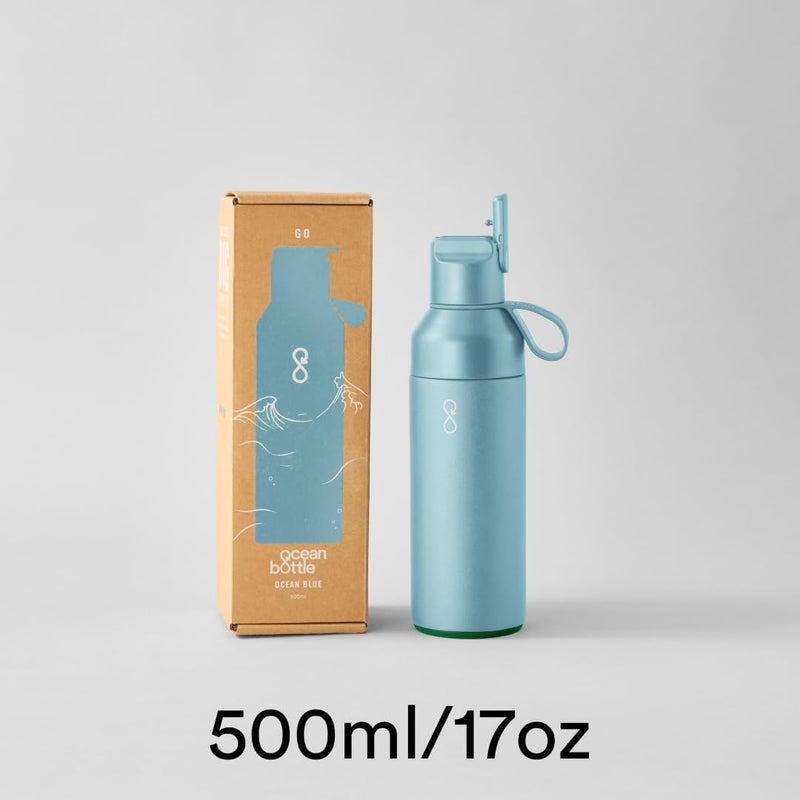 اوشن بوتل زجاجة المحيط أزرق السماء - زجاجة جو سعة 500 مل - Image 1