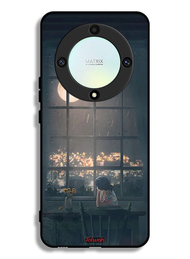 Tolwak Honor X9a Protective Case Cover Looking At Moon Art - Image 1