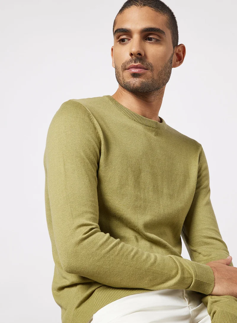PRODUKT Basic Long Sleeve Sweatshirt