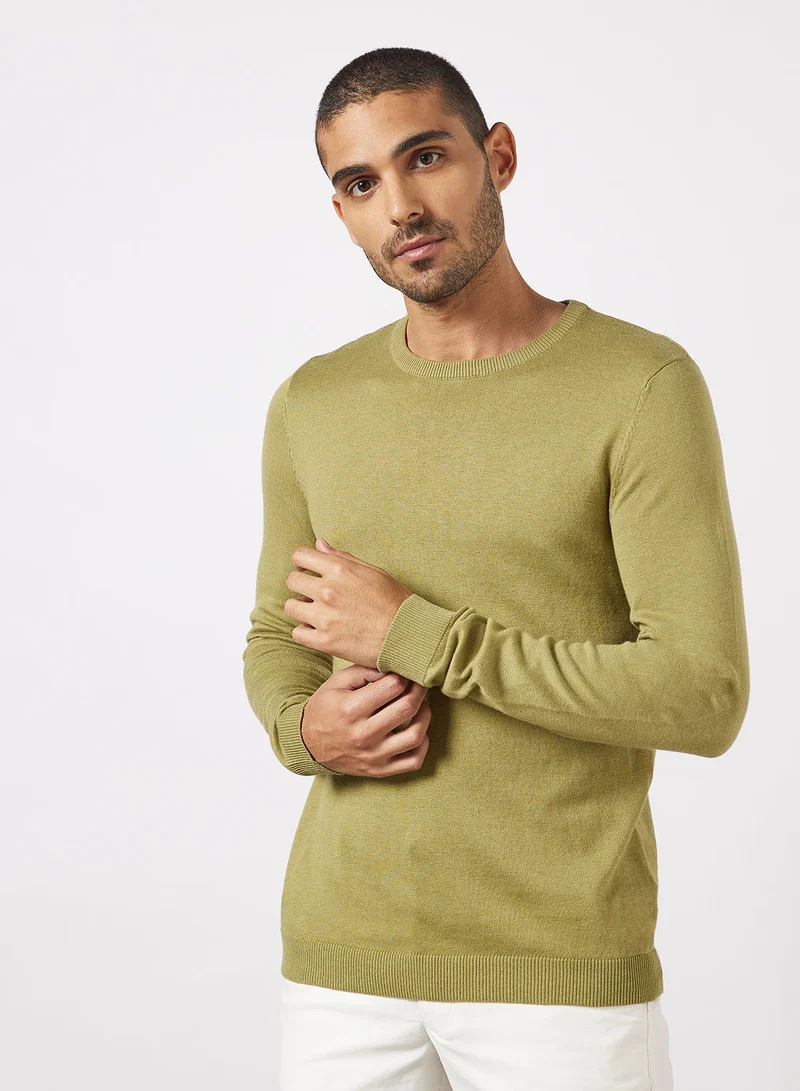 PRODUKT Basic Long Sleeve Sweatshirt