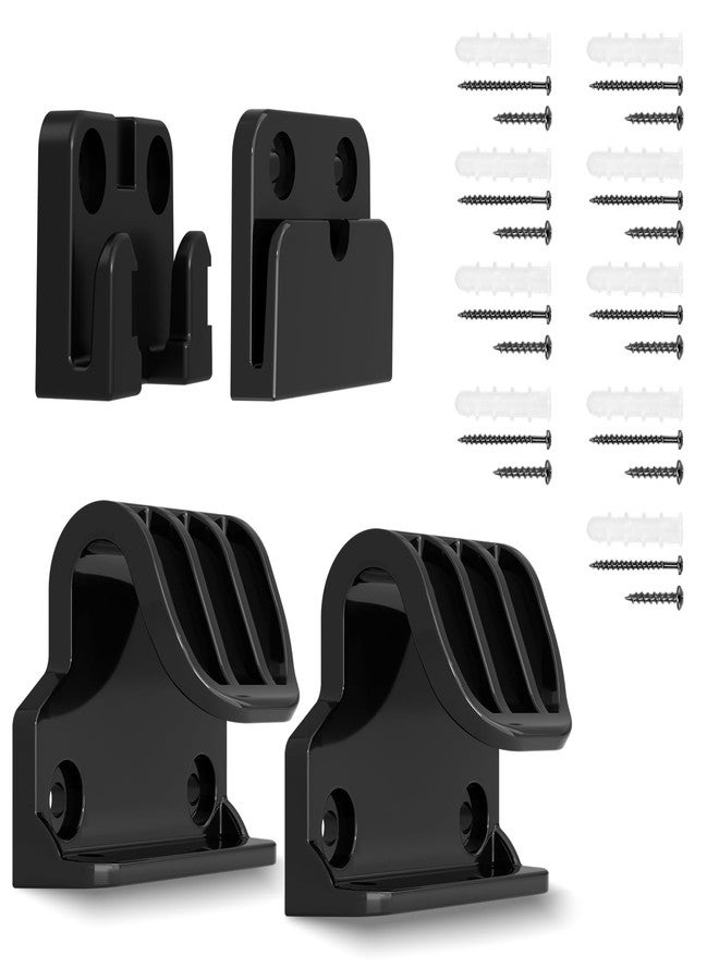 Probebi Retractable Baby Gates, Black, Plastic, 55" W x 34" H, Door Mount, Buckle Closure, 1 Pack - Image 1