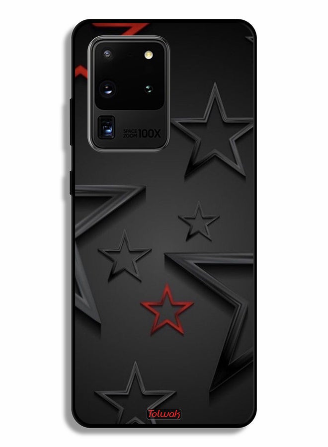 Tolwak غطاء حماية لجهاز سامسونج جالكسي S20 ألترا بنمط النجوم - Image 2