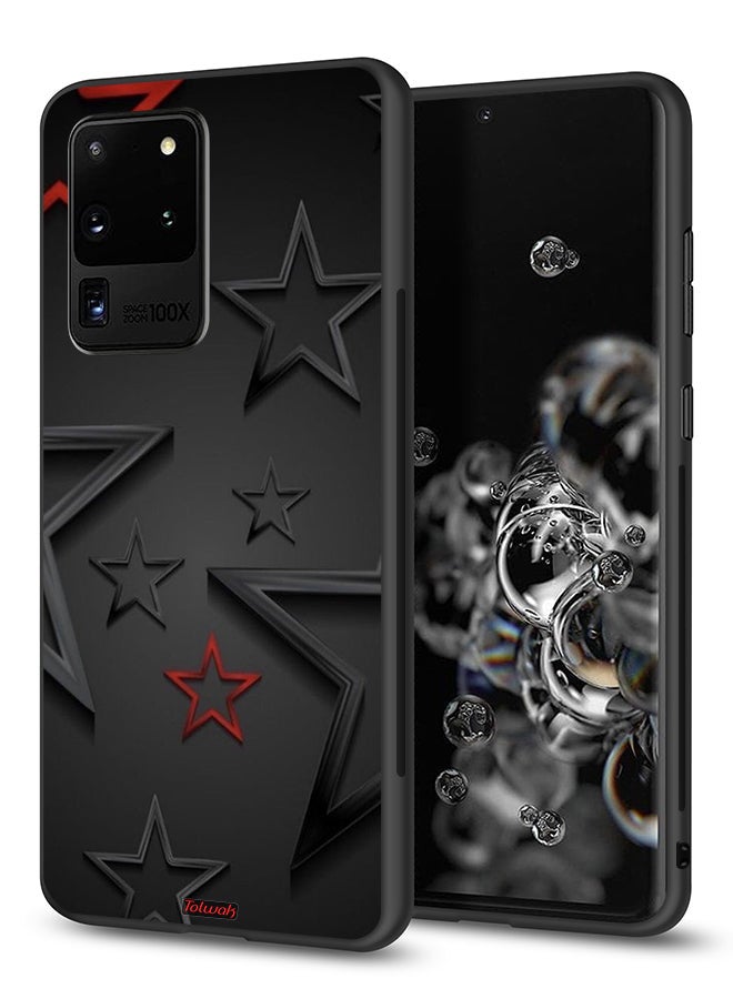 Tolwak غطاء حماية لجهاز سامسونج جالكسي S20 ألترا بنمط النجوم - Image 1
