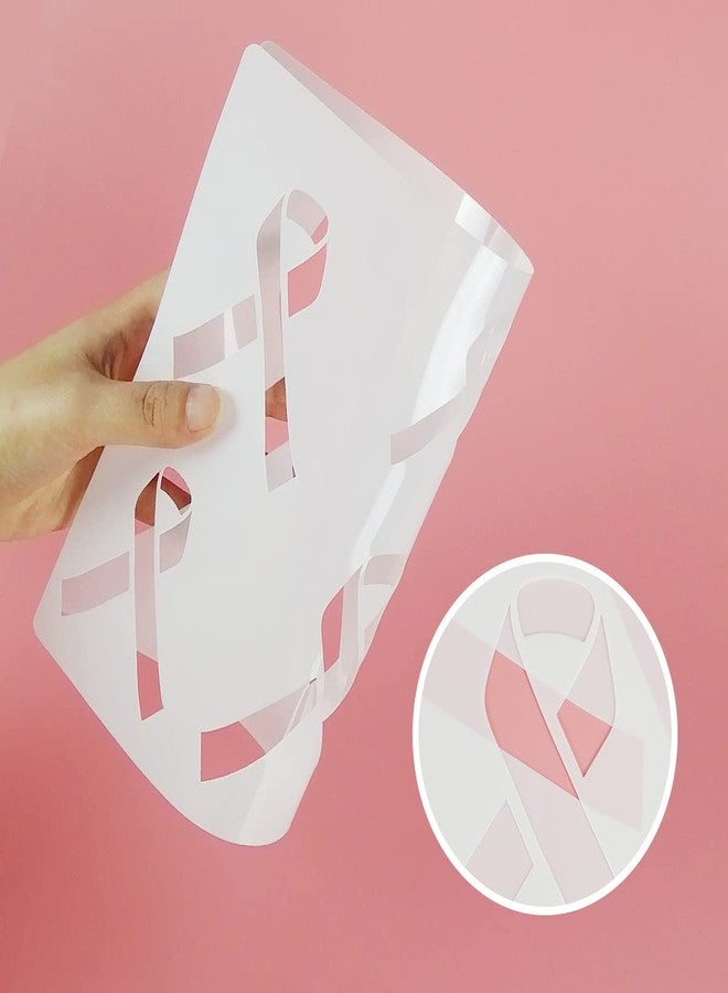 CODOHI 2 Pcs Awareness Ribbon Stencils A4 Size - Image 4