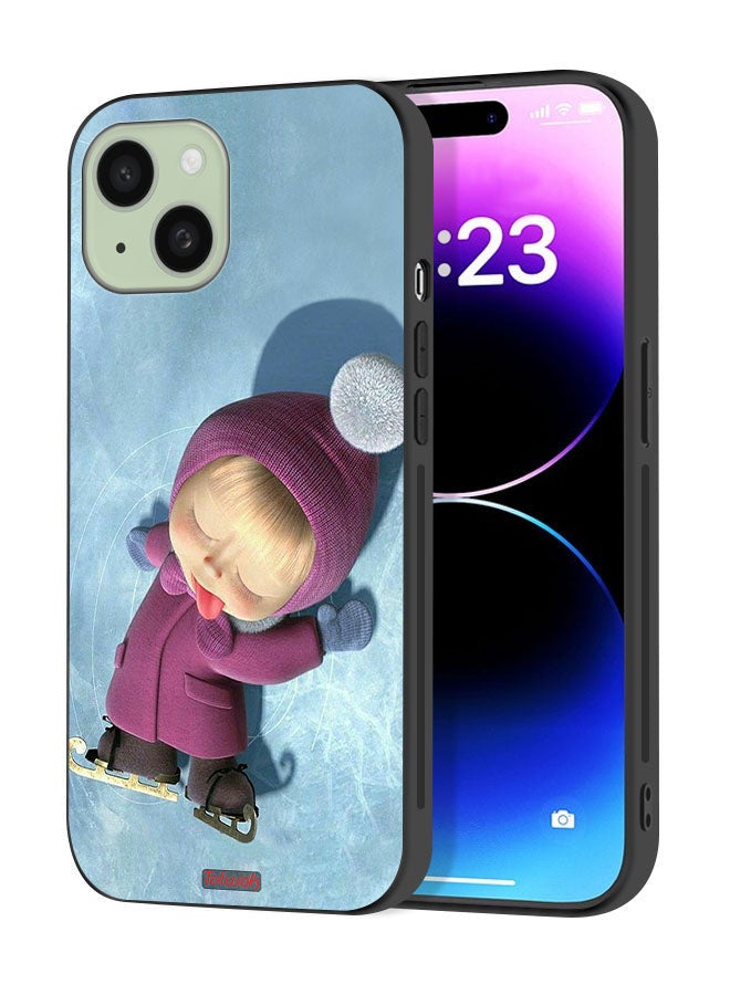 Tolwak Apple iPhone 15 Plus Protective Case Cover Cute Dolly - Image 1