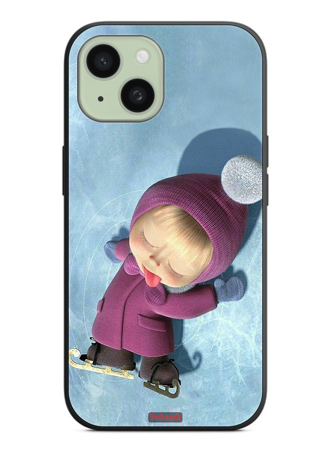 Tolwak Apple iPhone 15 Plus Protective Case Cover Cute Dolly - Image 2