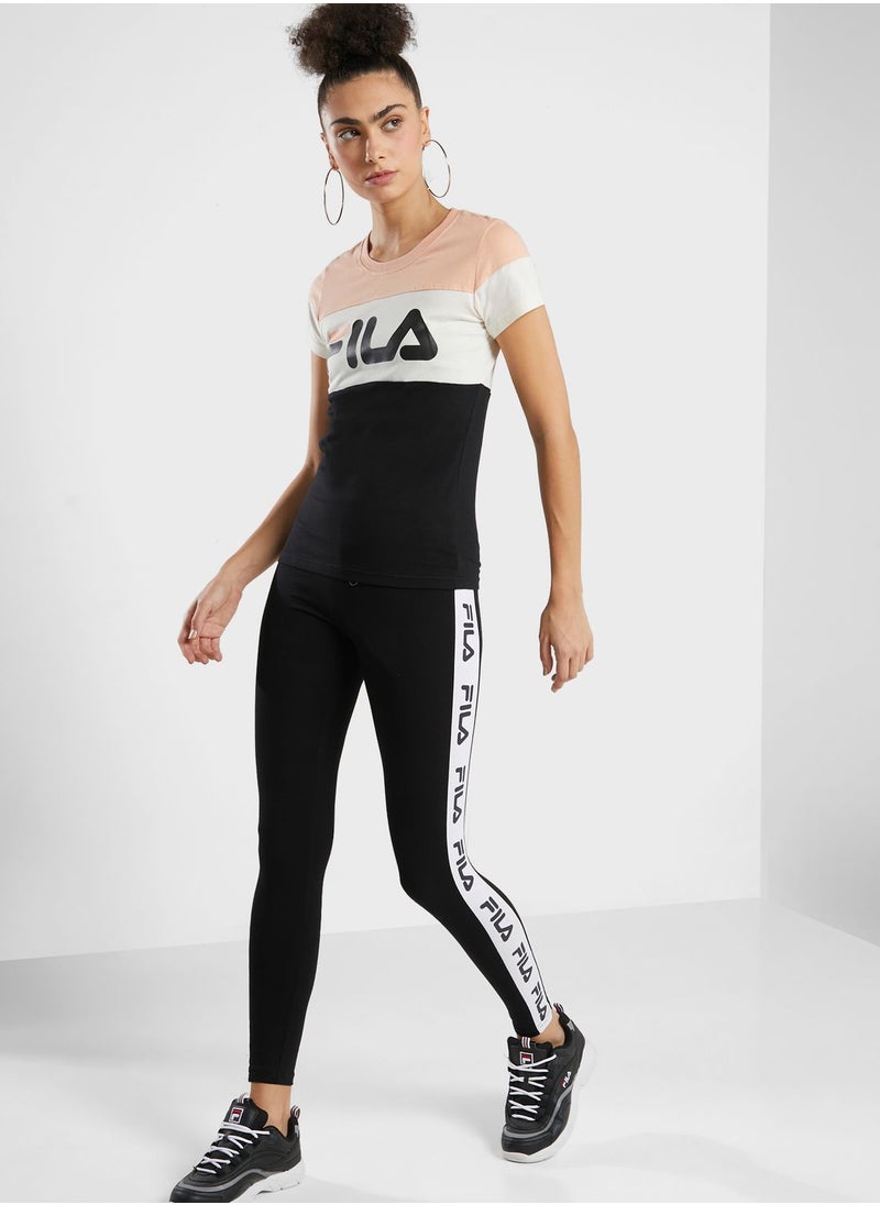 FILA Logo Tape Leggings  - Image 4