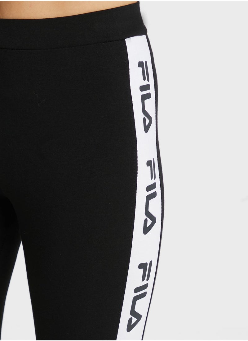 FILA Logo Tape Leggings  - Image 3