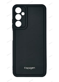 Generic Samsung Galaxy A05S Spigen Silicone Case Cover With Camera Protection - Black 