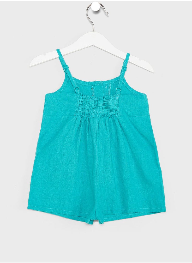 Cotton On - Kids Button Front Playsuit - Image 1