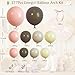 Ceeulvu 177Pcs Cowgirl Balloon Arch Kit Pink Brown Ivory Sand White Balloon Garland with Bow Ribbons for Cowgirl Birthday Decorations Baby Shower First Rodeo Western Party Decor - Image 4