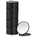 Qislee Compact Mirror Bulk, Round Makeup Mirror for Purse, Set of 36 (Black) - Image 2