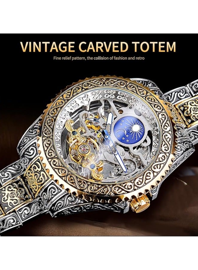 فورسينينج ساعة ميكانيكية مقاومة للماء للرجال - Image 5