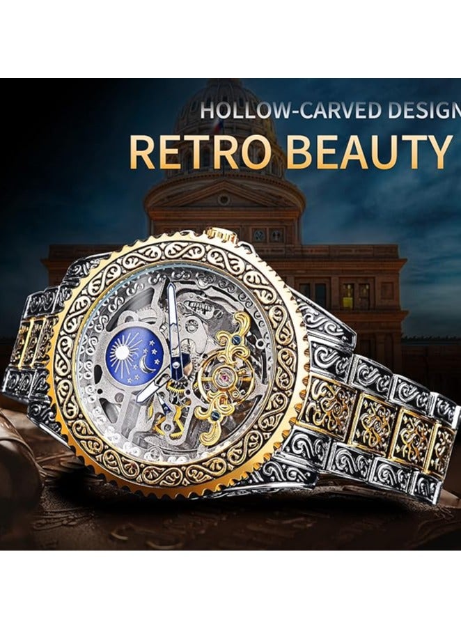 فورسينينج ساعة ميكانيكية مقاومة للماء للرجال - Image 4