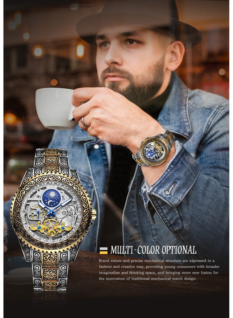 فورسينينج ساعة ميكانيكية مقاومة للماء للرجال - Image 3