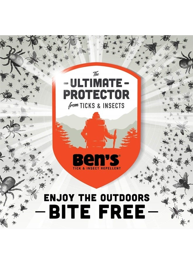 Ben's 100 Tick & Insect Repellent - Alcohol-Free DEET Insect Repellent Pump Spray - Offers 10 Hours of Protection for Adults & Children -3.4 Fl Oz (2 Pack) - Image 2