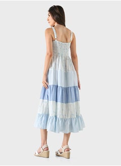 Lee Cooper Strappy Shirred Detail Dress  - Image 2