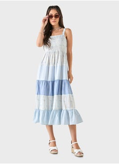 Lee Cooper Strappy Shirred Detail Dress  - Image 1