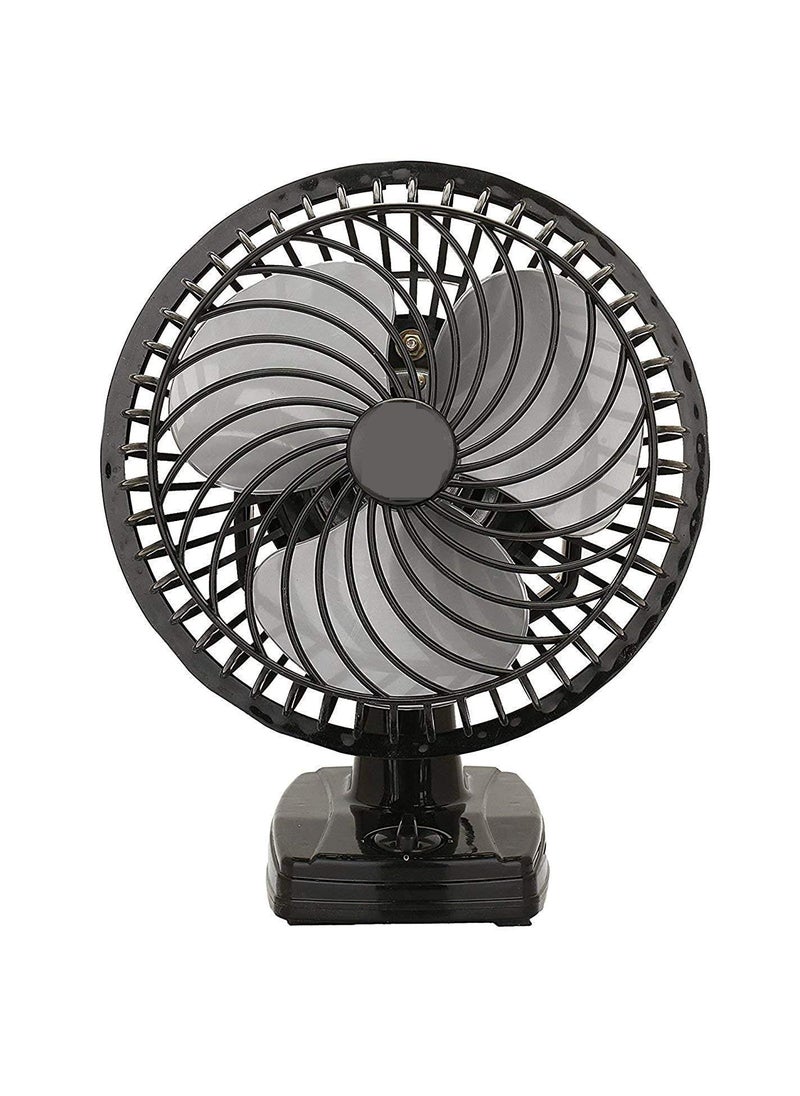 Generic PACK OF 1 High Speed Mini Wall Cum Table Fan Small Size 3 Speed Setting With Powerful Copper Touch Motor 9 Inch Black 225 Mm Table Fan For HomeOfficeKitchen142  - Image 1