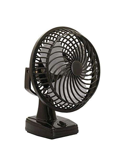 Generic PACK OF 1 High Speed Mini Wall Cum Table Fan Small Size 3 Speed Setting With Powerful Copper Touch Motor 9 Inch Black 225 Mm Table Fan For HomeOfficeKitchen142  - Image 2