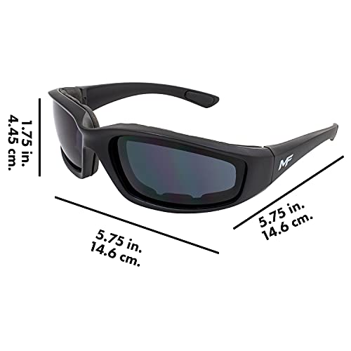 MF Payback Sunglasses (Black Frame/Super Dark Lens) - Image 2