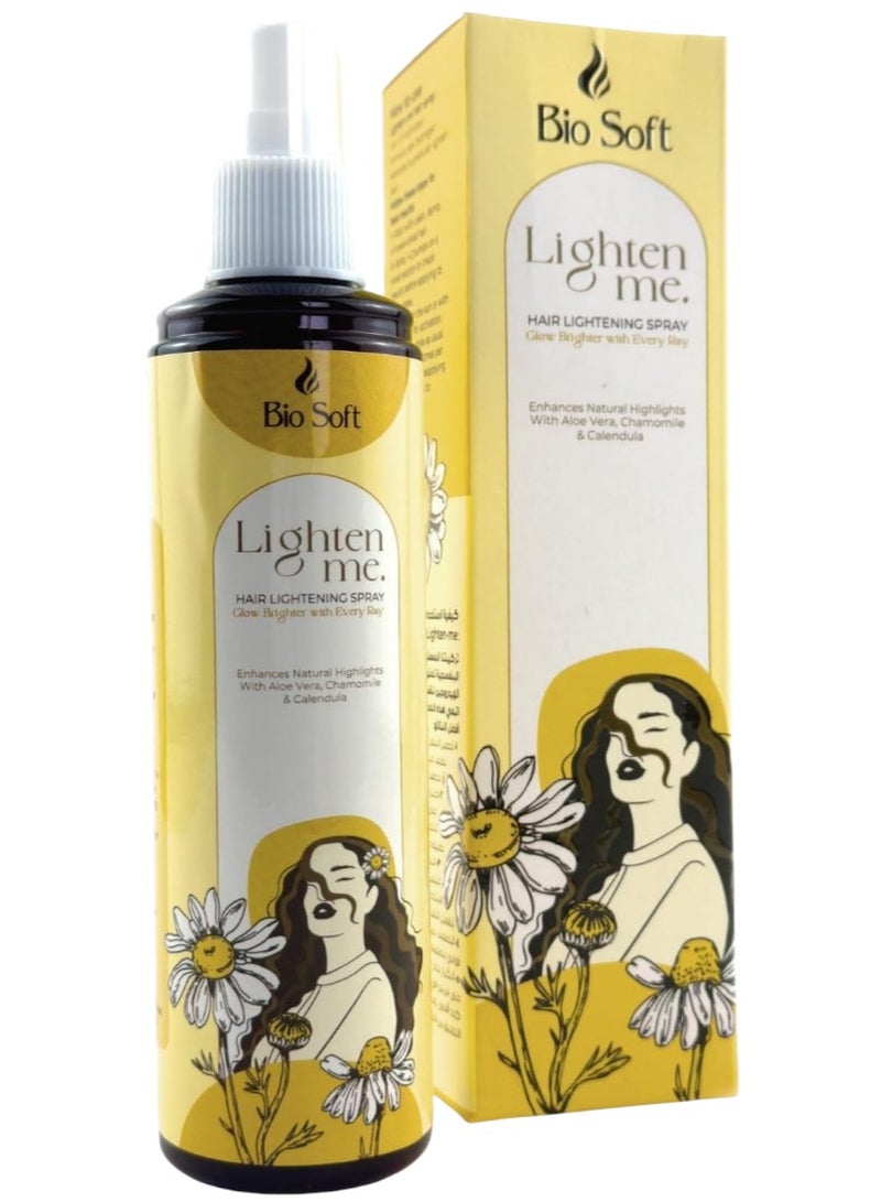 Bio Soft Lighten Me Hair Lightening Spray – Natural Gradual Lightening, 180ml - Image 1