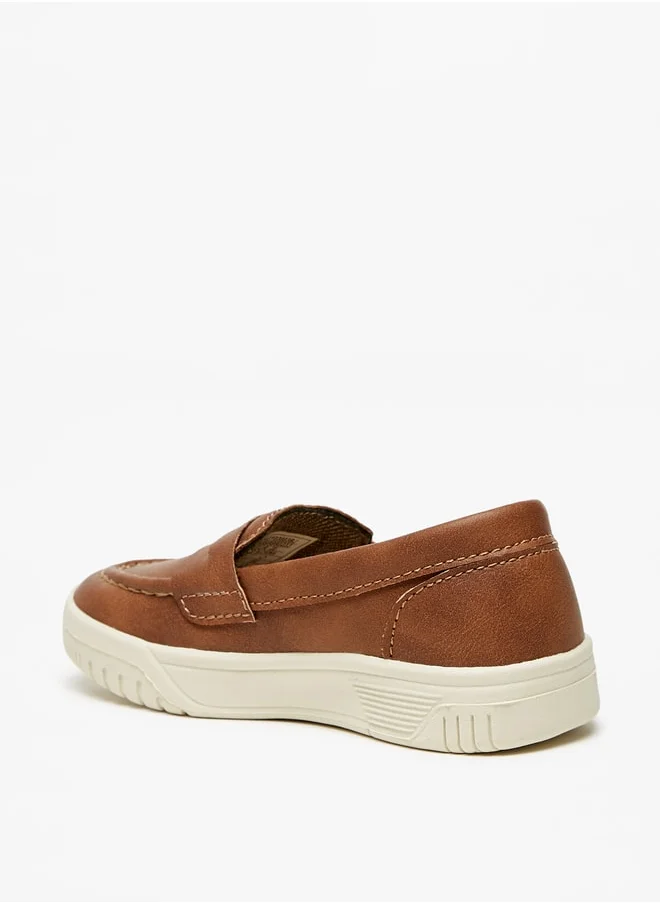 LBL by Shoexpress Boy's Solid Slip-On Loafers Ramadan Collection