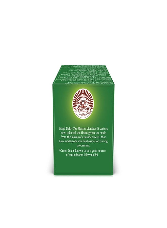 Wagh Bakri Green Tea Shudh Kahwa Tea Bag, 25 Tea Bag*2.5G, 62.5 Grams (Pack of 2) - Image 4