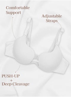 U shaped Plunging Underwire Bra with Adjustable Straps and Molded Foam Cups 34 to 44 BCD - pzsku/Z8AC4F5A99CC45E5EB1A8Z/45/_/1695924916/8e64b500-a8a4-4c48-aed8-aa1c2c753241