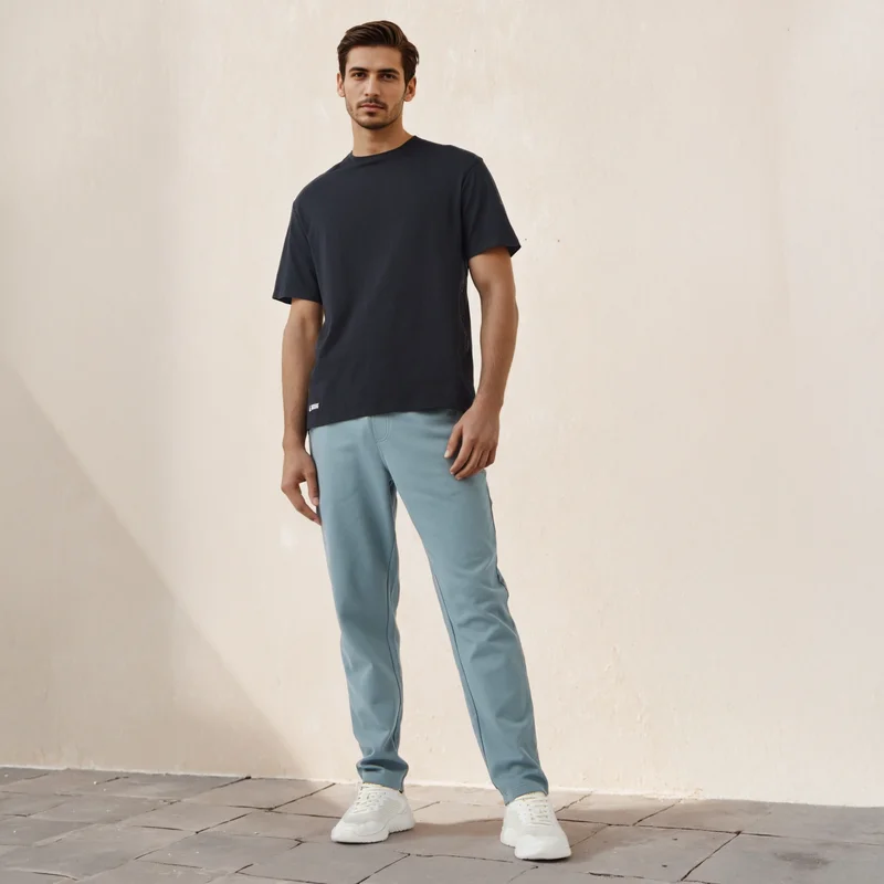 ADOT by Splash Embossed Logo Track Pants with Pockets