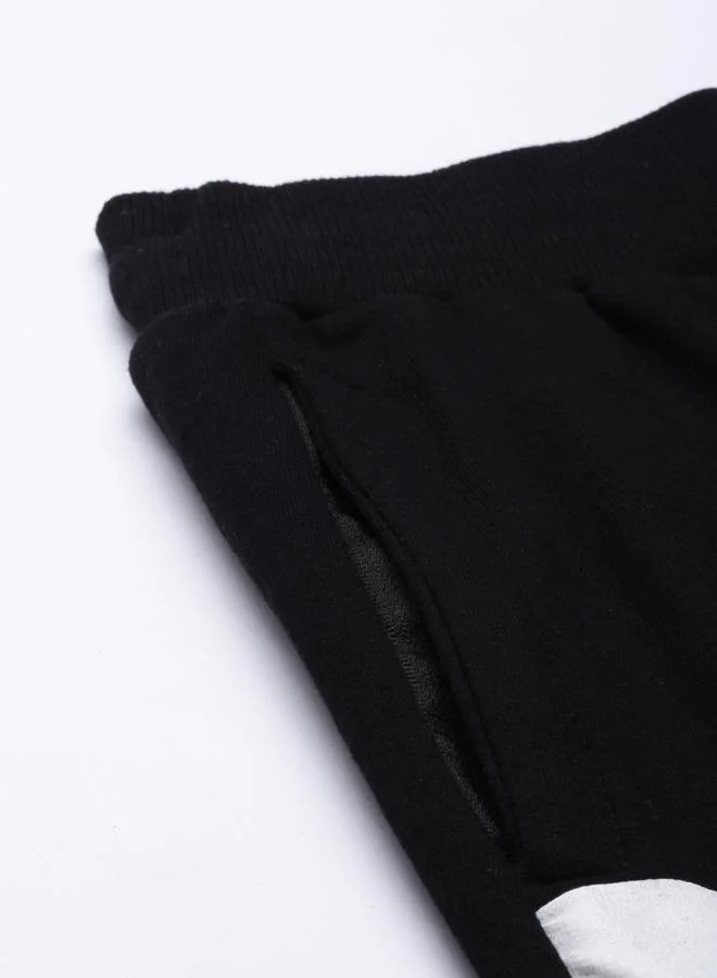Bushirt Bushirt Mid Rise Regular Fit Joggers with Drawstring