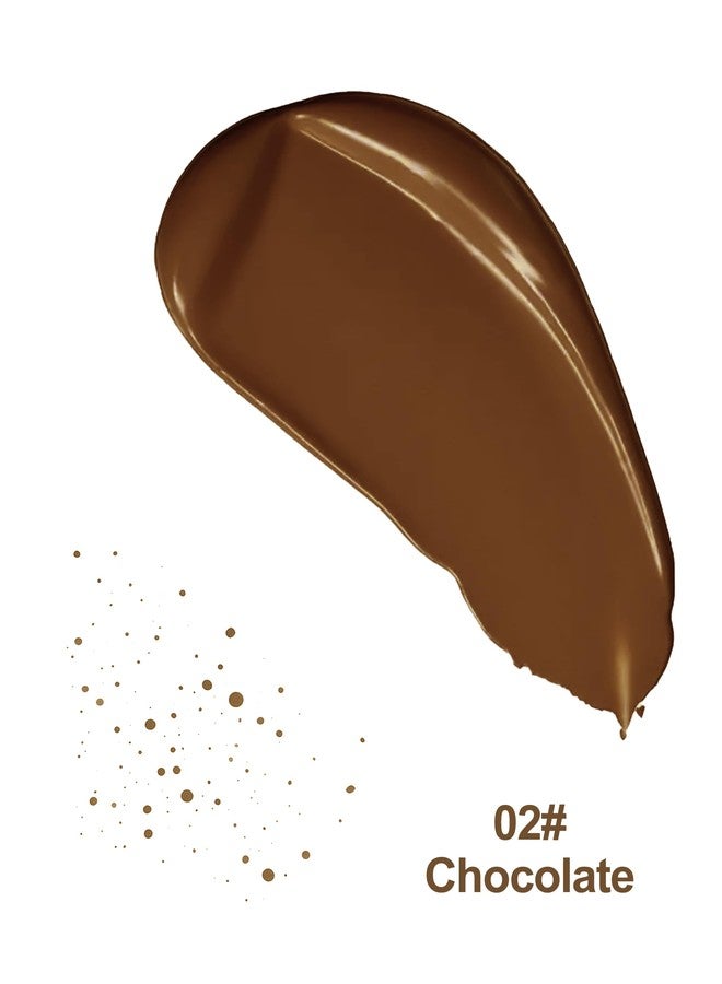 إريندي قلم إريندي لرسم النمش الاصطناعي المقاوم للماء - قلم سائل لرسم النمش الاصطناعي، يدوم طويلاً، مظهر طبيعي، سريع الجفاف، تركيبة نباتية، مناسب لجميع ألوان البشرة، لون شوكولاتة 02 - Image 2